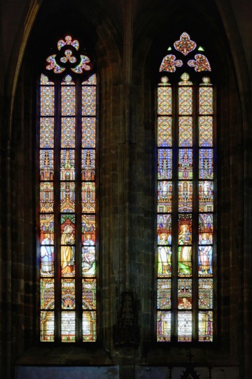 St Martin's Cathedral, Stained-glass window, Bratislava, Slovakia