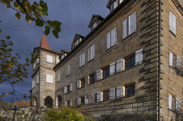Welserschloss, rebuilt from 1688 to 1695 in Renaissance style, Neunhof near Lauf, an der Pegnitz Middle Franconia, Bavaria, Germany