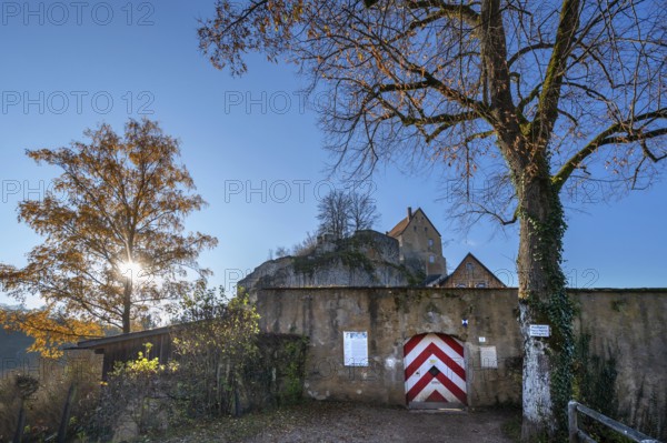 Pottenstein Castle, built around 1070, Pottenstein, Upper Franconia, Bavaria, Germany