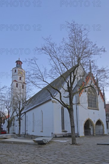 Gothic Protestant City Church of St. Peter and Paul, Blaubeuren, Swabian Jura, Baden-Württemberg, Germany