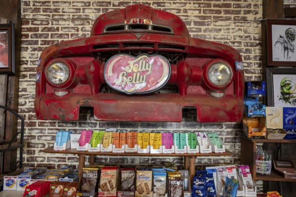 Arvada, Colorado - Candy on sale at Scrumptious, a store in Olde Town Arvada