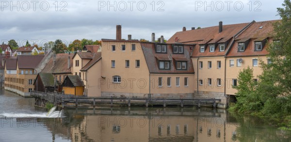 Building of the industrial museum Lauf an der Pegnitz, former hammer mill and grain mill, Industriestr., Lauf an der Pegnitz, Middle Franconia, Bavaria, Germany