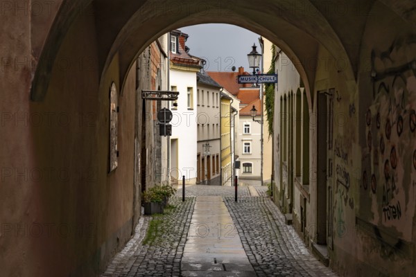 The old town of Zittau, Upper Lusatia, Saxony, Germany