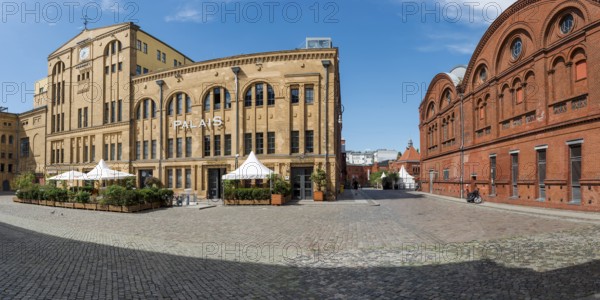 Kulturbrauerei architectural monument on Prenzlauer Berg, Berlin