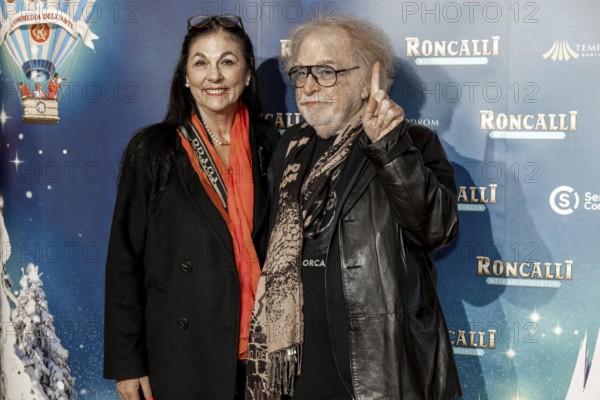 Bernhard Paul with woman Eliana Paul at the premiere of the 21st Original Roncalli Christmas Circus Berlin in Berlin's Tempodrom on 19.12.2025