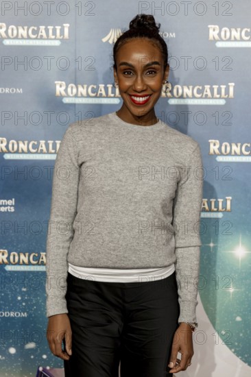 Hadnet Tesfai at the premiere of the 21st Original Roncalli Christmas Circus Berlin at Berlin's Tempodrom on 19.12.2025