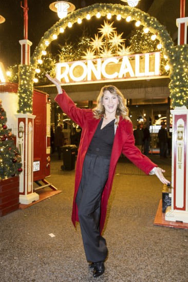 Luise Bähr at the premiere of the 21st Original Roncalli Christmas Circus in Berlin's Tempodrom on 19.12.2025