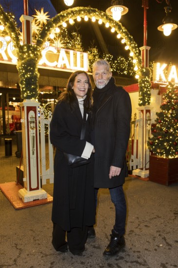 Bettina Zimmermann and Kai Wiesinger at the premiere of the 21st Original Roncalli Christmas Circus in Berlin's Tempodrom on 19.12.2025