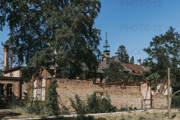 Dilapidated building, Lost Place, Heilstätten Beelitz, Brandenburg