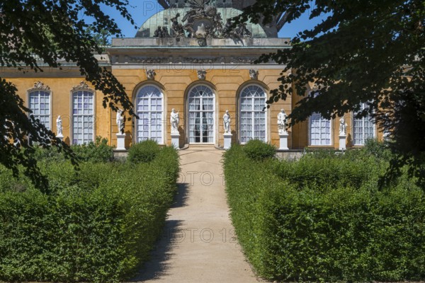 New chambers in Sanssouci Palace, Potsdam, Brandenburg