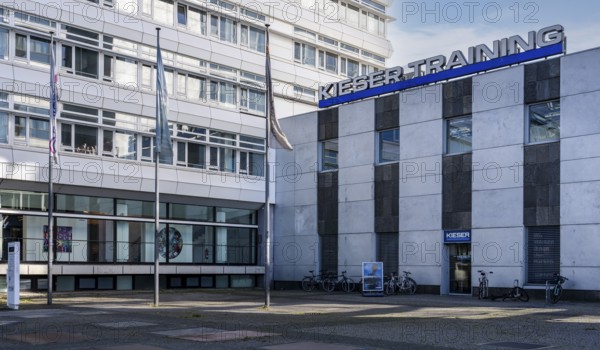 Kieser training, architecture around Ernst Reuter Platz in Berlin Charlottenburg, Germany