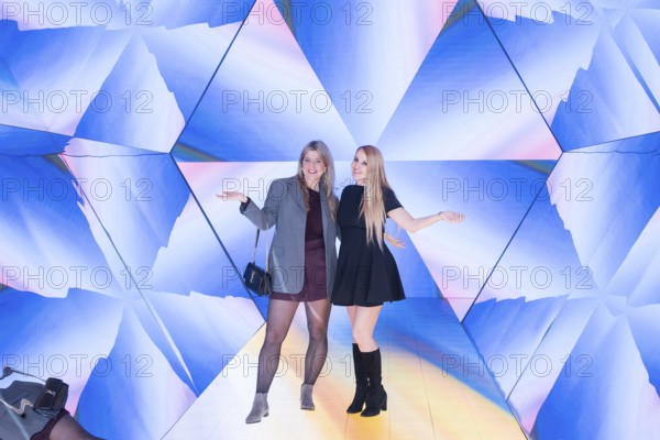 Inka Klee and accompaniment at the opening of Bubble Planet - The Adventure Museum for All Senses at Arena Berlin, Berlin, 11.12.2025