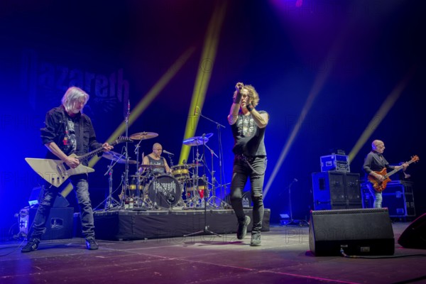 NAZARETH, hard rock band, UK, Bending The Rules 2025 tour, live, 17.12.2025, Uber Eats Music Hall, Berlin, Germany < english> NAZARETH, hard rock band, UK, Bending The Rules 2025 tour, live, December 17th, 2025, Uber Eats Music Hall, Berlin, Germany