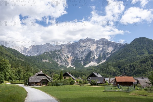 Slovenian Alps, mountaineering village Zgornje Jezersko, Slovenia
