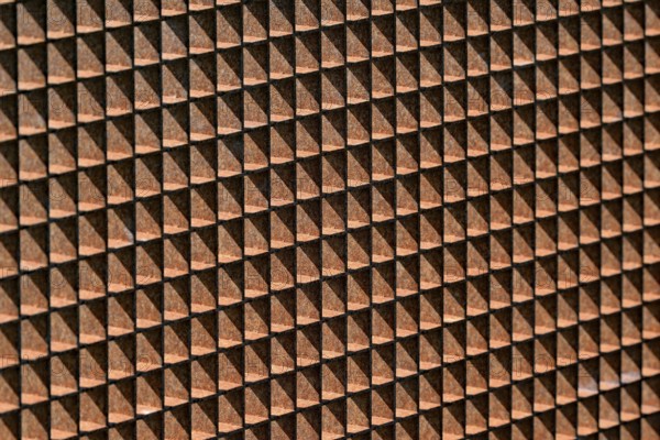 Rusty grid, background picture, North Rhine-Westphalia, Germany