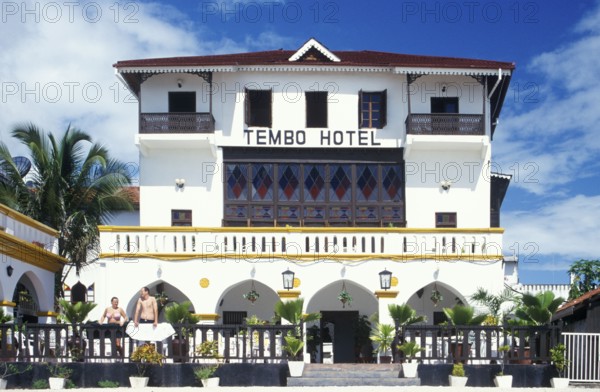 Tembo Hotel, Zanzibar Town, Zanzibar, Tanzania, Africa, June 2000, vintage, retro, old, historic