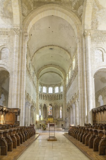 Abbey of Fleury (Benedictines), Saint-Benoît-sur-Loire, Département Loiret, France
