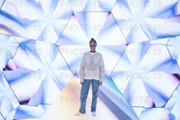Hadnet Tesfai at the opening of Bubble Planet - The Adventure Museum for All Senses at Arena Berlin, Berlin, 11.12.2025