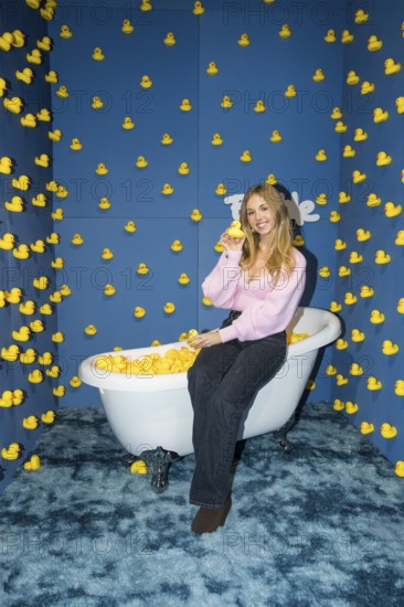 Dalia Mya Schmidt-Foss at the opening of Bubble Planet - The Adventure Museum for All Senses at Arena Berlin, Berlin, 11.12.2025