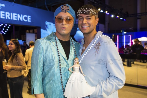 Julian F.M. Stöckel and Marcell Damaschke at the opening of Bubble Planet - The Adventure Museum for All Senses at Arena Berlin, Berlin, 11.12.2025