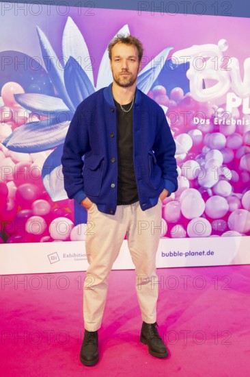 Max Woelky at the opening of Bubble Planet - The Adventure Museum for All Senses at Arena Berlin, Berlin, 11.12.2025