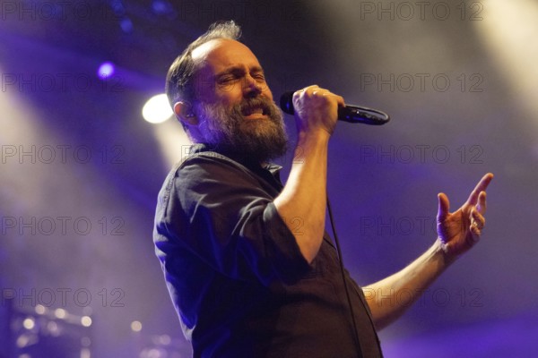 Neil Fallon, singer of Clutch, live on UK & European Tour 2025 at Huxley's New World in Berlin on 03.12.2025