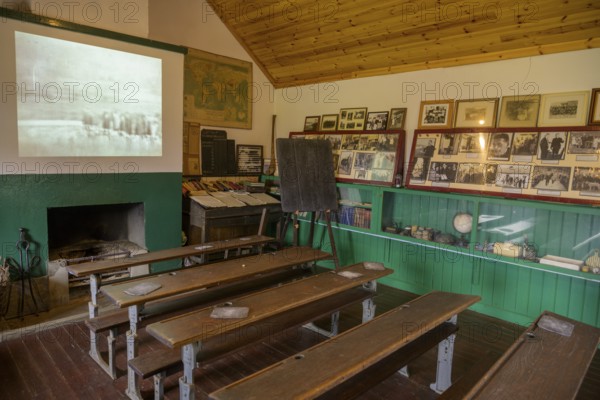 School, Open Air Museum, Glencolmcille, County Donegal, Ireland