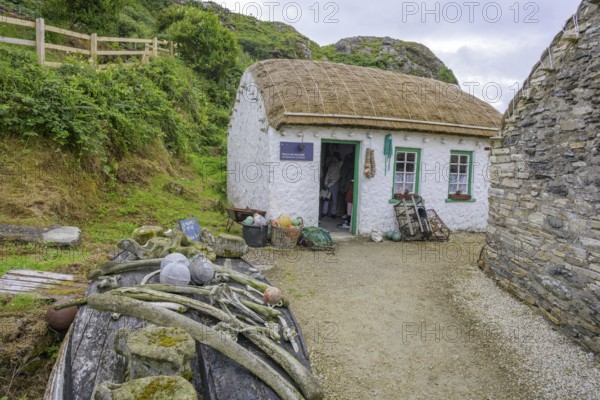 Fisherman's House, Open Air Museum, Glencolmcille, County Donegal, Ireland