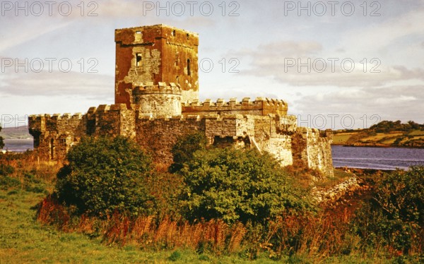 Doe Castle, Sheephaven Bay near the village of Creeslough, County Donegal, Ireland, 1960s