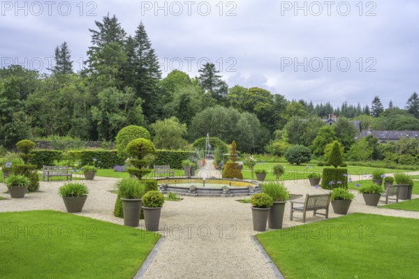 Walled Garden Ballynahinch Castle, Bencorr, Co. Galway, Ireland