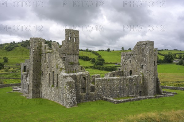 Ruins of Fore Apbbey, Fore, County Westmeath, Ireland