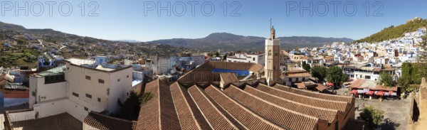 MAR, Chefchaouen, Medina, Pano