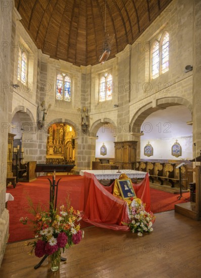 Saint Nicolas Church, Barfleur, Manche Department, France