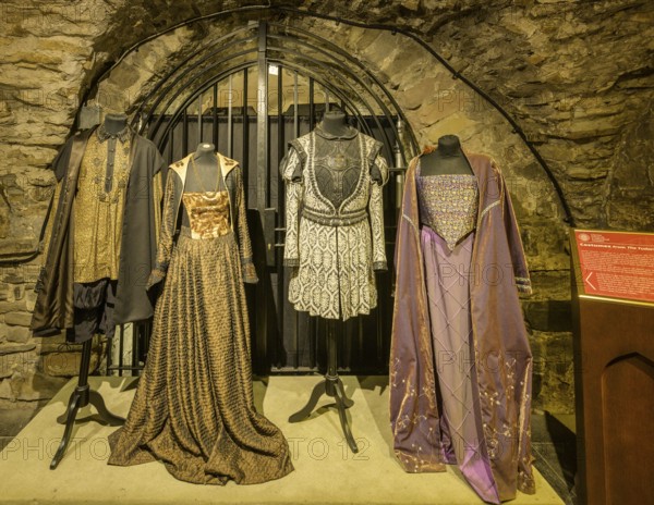 Christchurch Cathedral costumes from the Tudor period, Dublin, County Dublin, Ireland