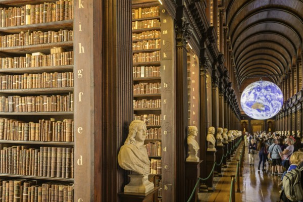 Trinity College Long Room Library, Dublin, County Dublin, Ireland