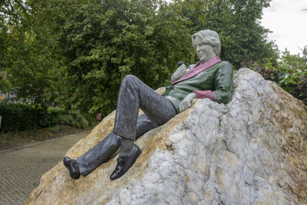 Oscar Wilde Memorial, Dublin, County Dublin, Ireland