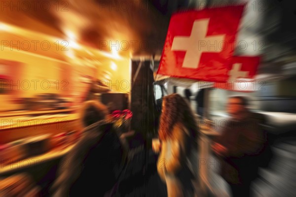 Symbolic photo of fast food waiting, Zug, Switzerland