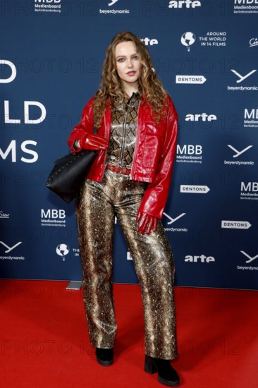 Marie von Bose at the festival opening and the premiere of the movie 'Sentimental Value' at the 20th World Cinema Festival Around the World in 14 films at the cinema in the KulturBrauerei in Berlin on 28.11.2025
