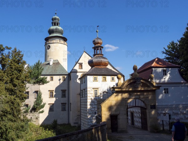 Lemberk Castle, Castle Towers, Fairytale Castle, Lusatian Mountains, Bohemia, Czech Republic
