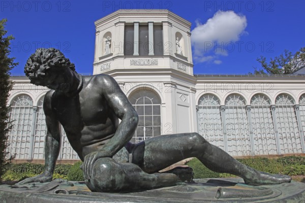 Putbus orangery on the island of Rügen, Vorpommern-Rügen district, Mecklenburg-Western Pomerania, Germany