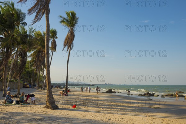 Hua Hin Beach, Hua Hin Beach, Hua Hin, Prachuap Khiri Khan, Central Thailand, Thailand