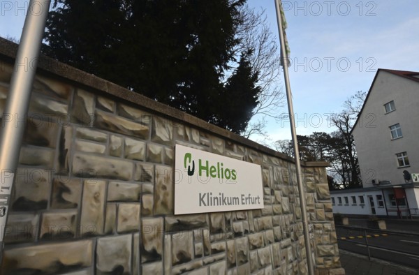 Access to Helios Clinic Erfurt on Nordhäuser Straße
