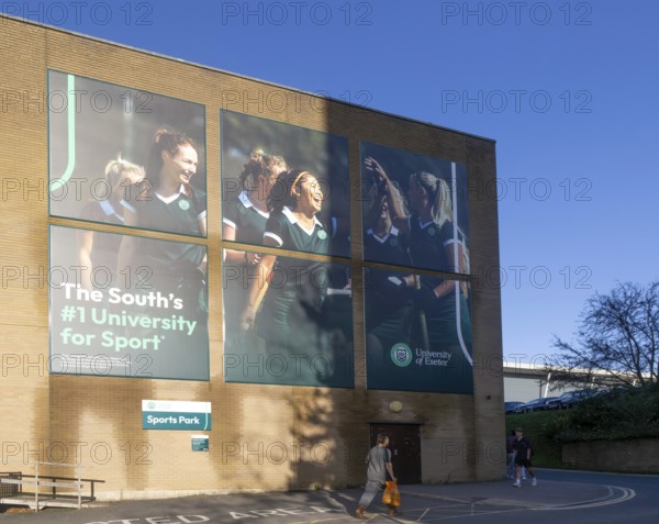 Sports Park building, Streatham Campus, University of Exeter, Exeter, Devon, England, UK