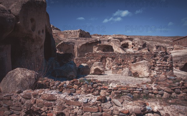 Uplistsikhe, an ancient cave city, one of the first cities in Georgia, is a UNESCO protected site