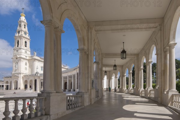 Basilica of Our Lady of the Rosary (Basílica de Nossa Senhora do Rosário) in Fátima, Portugal