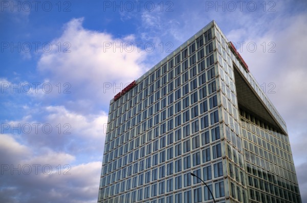 Verlagshaus Der Spiegel, logo, Spiegelgebäude, Hafencity, Free and Hanseatic City of Hamburg, Germany