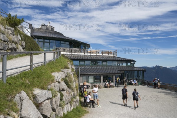 Panoramic Restaurant, Bergstation, Brauneck, Bavarian Prealps, Isarwinkel, Lenggries, Upper Bavaria, Bavaria, Germany