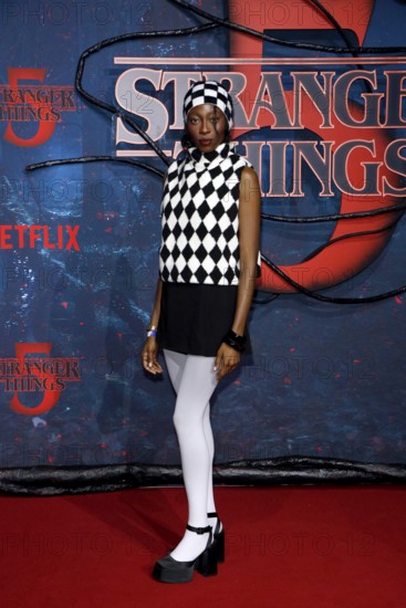 Toni Dreher at the Stranger Things fan event in Hangar 7 at Tempelhof Airport in Berlin on 18.11.2025