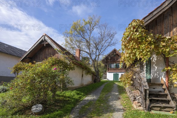 Kellerviertel Heiligenbrunn, Heiligenbrunn, Burgenland, Austria