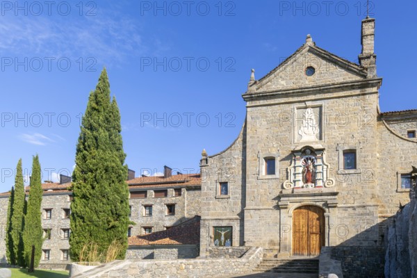 El Monasterio de Boltaña, former monastery now hotel and spa, Boltana, Huesca province, Aragon, Spain